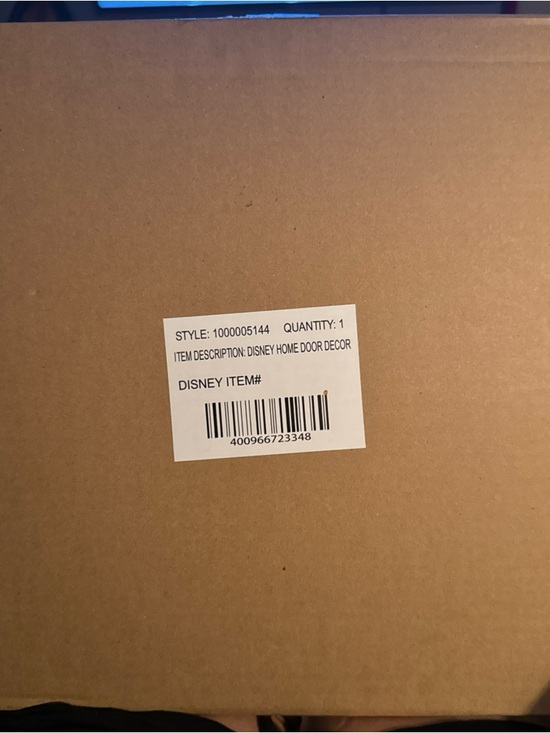 Disney Parks Home Collection Mickey Wood Icon ''Home'' Wall Decor New - Picture 2 of 3